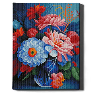 Алмазная мозаика цветов Sovabooks, 30x40 см, художественный набор для творчества с яркими цветами и деталями