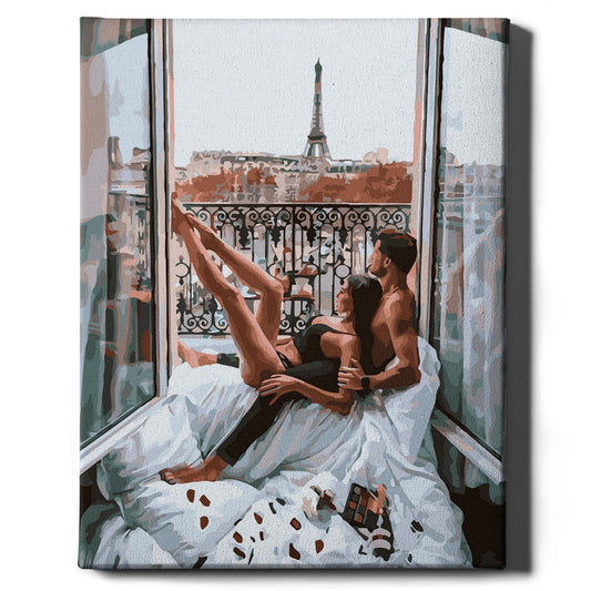 Картина по номерам Утро в Париже