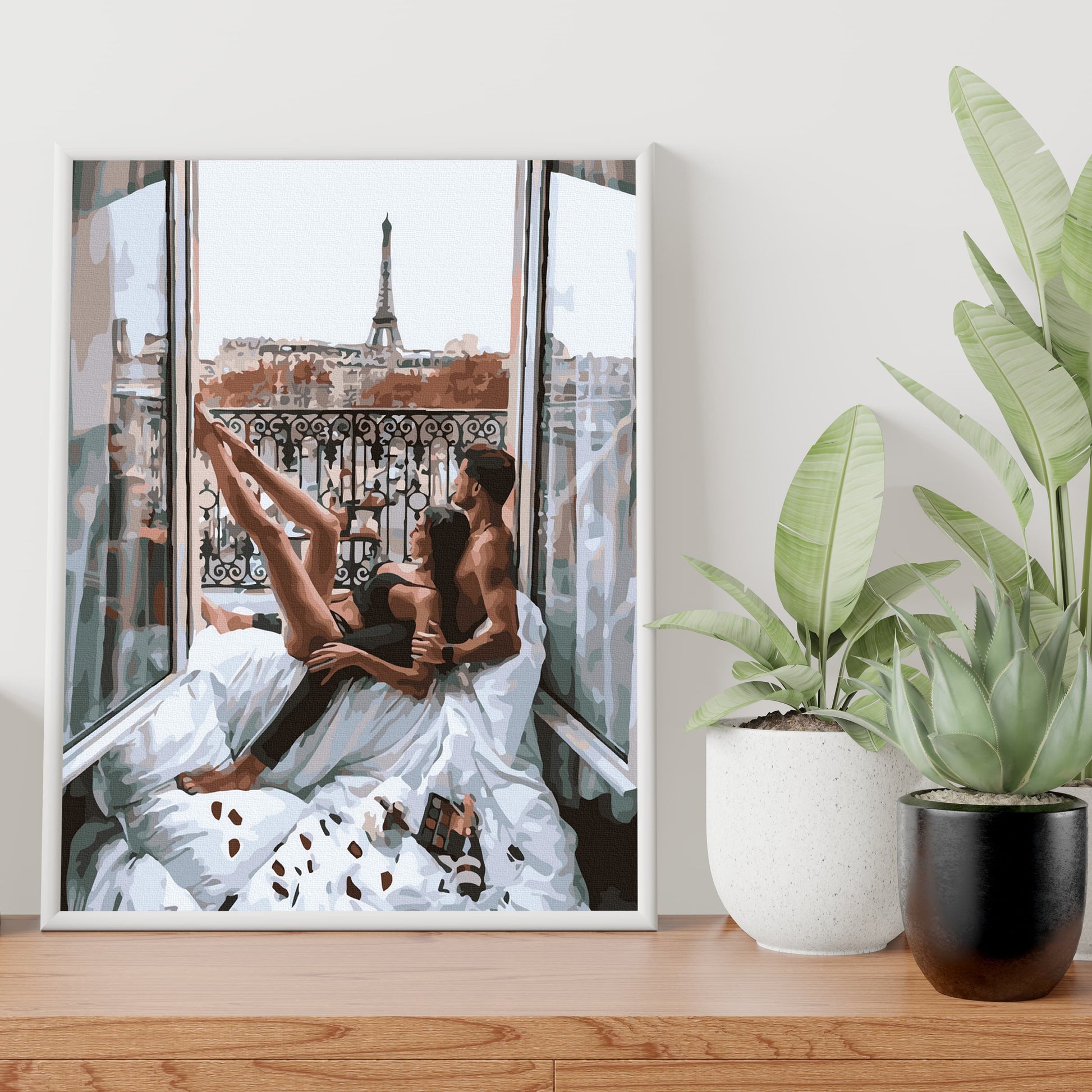 Картина по номерам Утро в Париже