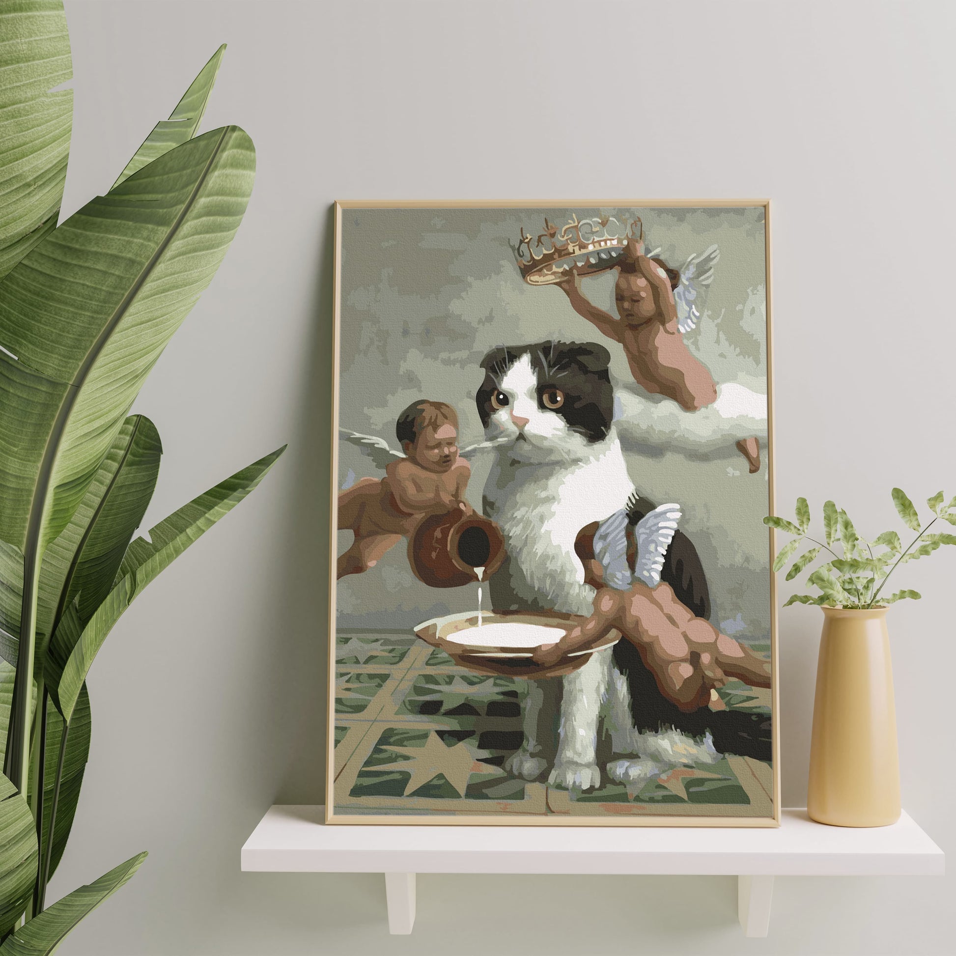 Картина по номерам Кошачий рай