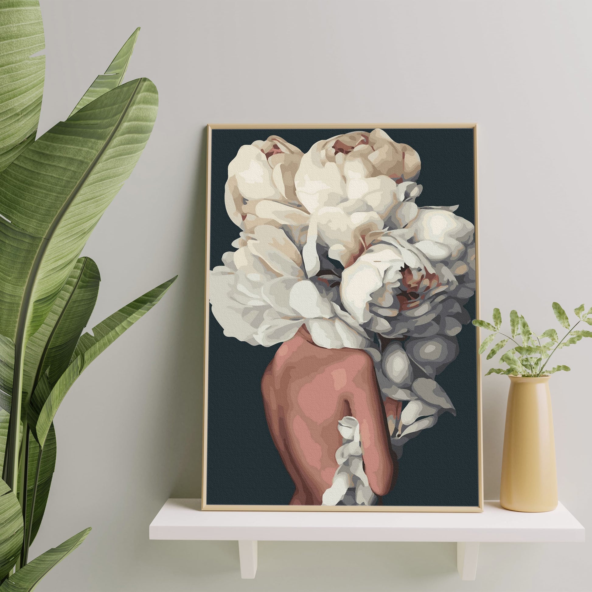 Картина по номерам Чувственные пионы