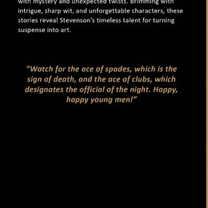 The Suicide Club (Клуб самоубийц)