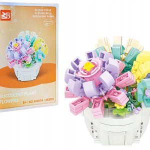 Конструктор «Букет в кашпо» (253 детали)