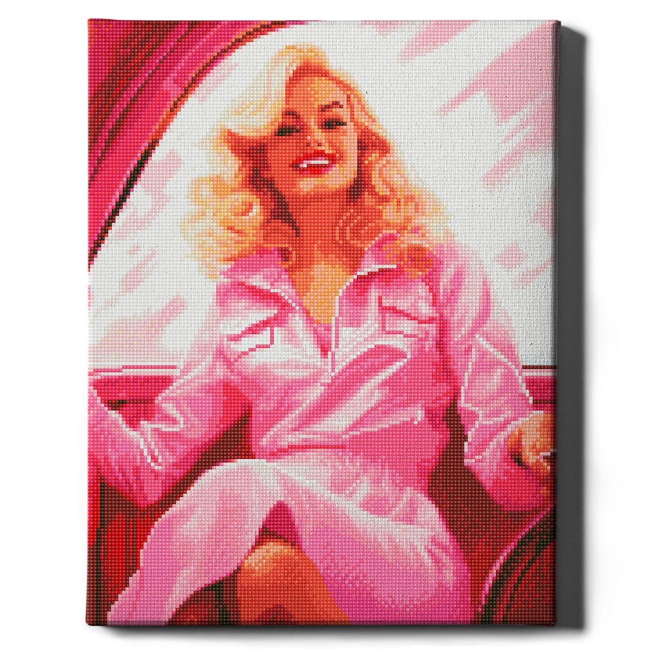 Алмазная мозаика Барби Sovabooks 40x50 см, набор для творчества с изображением куклы Барби и алмазными стразами
