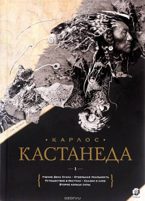 Книга Карлос Кастанеда. Собрание сочинений, том 1, книги 1-5, изданная Sovabooks, обложка и страницы.
