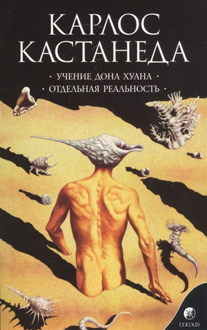 Обложка книги "Учение Дона Хуана. Отдельная реальность. Том 1" Карлоса Кастанеды, издание Sovabooks, неп fiction эзотерика