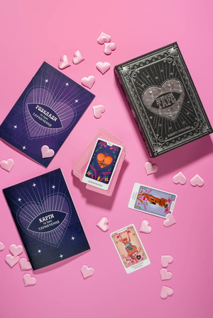 Эротические таро Sovabooks для откровенных раскладов, религиозно-цеременные карточки на изображении.