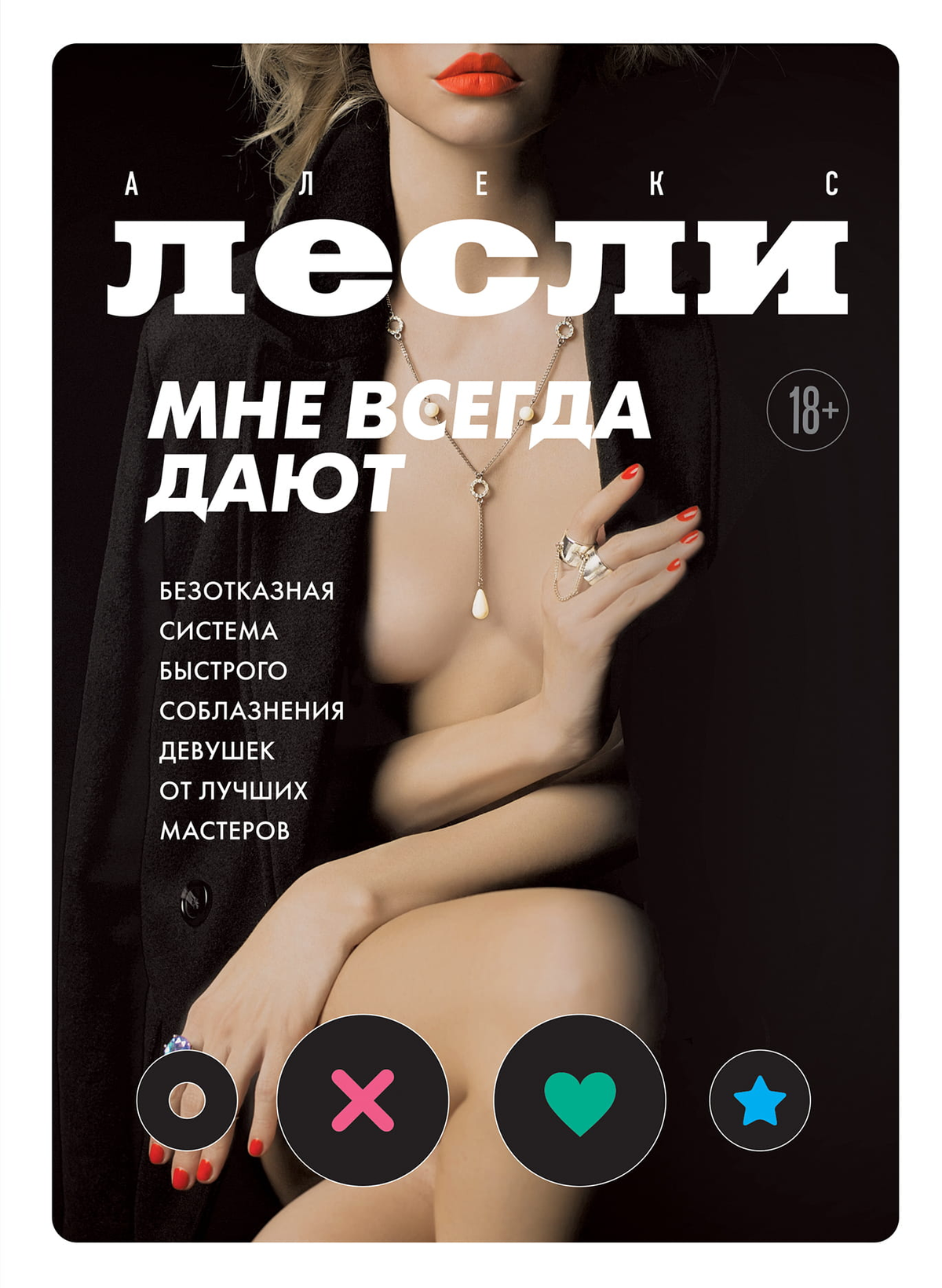 Обложка книги "Мне всегда дают" Александра Лесли о психологии и отношениях, издана Sovabooks.