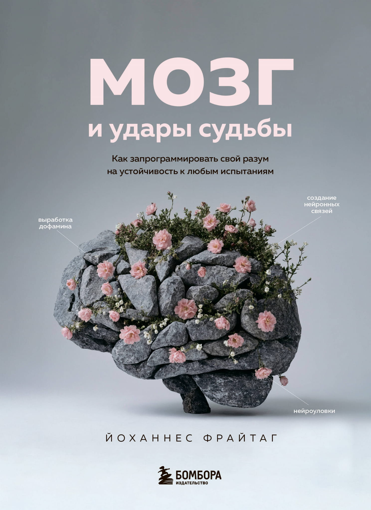 Книга "Мозг и удары судьбы" Й. Фрайтаг, издастся Sovabooks, о программировании разума и стойкости к испытаниям.