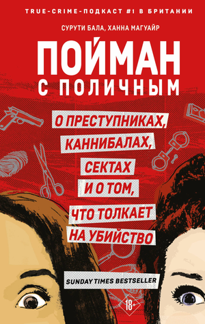 Обложка книги "Пойман с поличным" Магауира Х. и Бала С. — российский художественный триллер и загадочный детектив