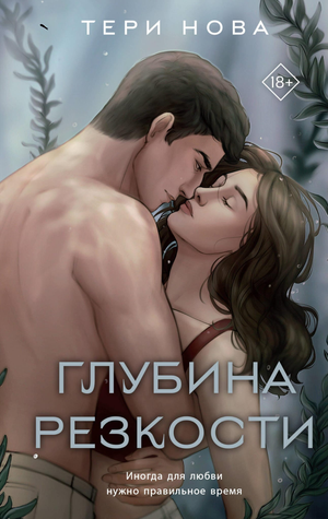 Обложка книги "Глубина резкости" Нова Т, романтическое российское художественное издание с иллюстрацией