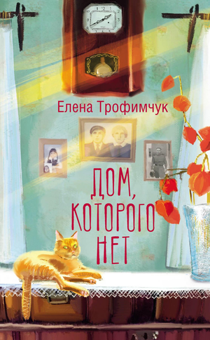 Российская современная художественная книга "Дом, которого нет" Трофимчук Е.А, издана Sovabooks, изображение обложки.