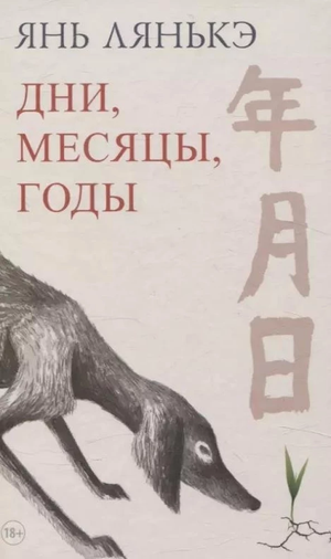 Современный российский художественный роман «Дни, месяцы, годы» Янь Лянькэ, изданный Sovabooks, обложка книги.