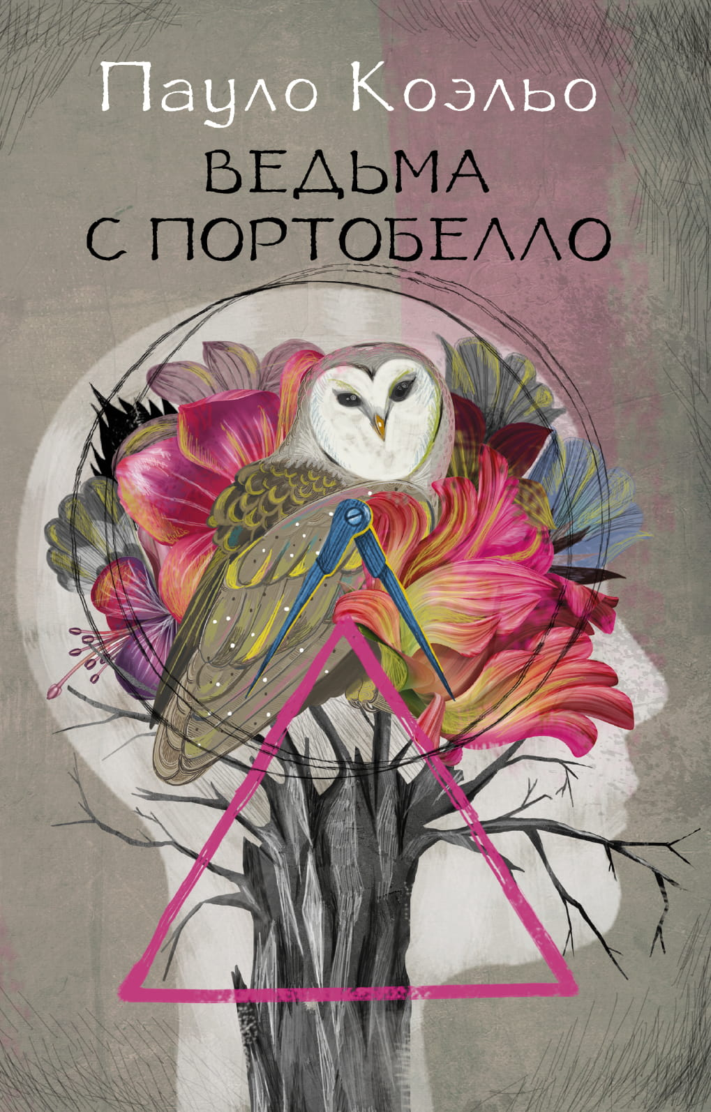 Современная русская художественная книга "Ведьма с Портобелло" от SOVABOOKS, иллюстрация на обложке, загадочный сюжет