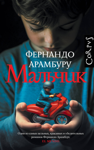 Детская книга "Мальчик" Арамбуру Ф, современная российская художественная литература, обложка на белом фоне.