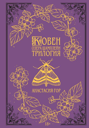 Обложка книги "Ковен озера Шамплейн" Анастасии Гор, фантастический роман из серии трилогии, издана Sovabooks