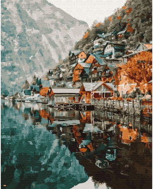 Картина по номерам на холсте от Sovabooks, набор для творчества с изображением для раскрашивания и творчества.