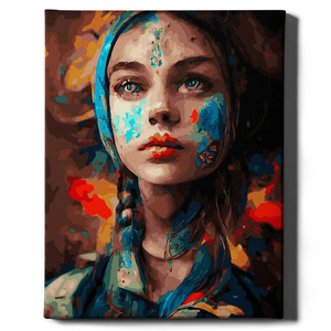 Картина по номерам В красках от Sovabooks, набор для творчества с изображением для раскрашивания и декора.