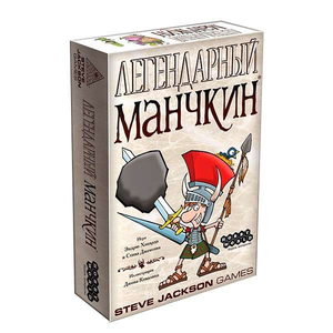 Настольная игра Манчкин Легендарный от Sovabooks, приключенческая настолка с яркими элементами и игровым полем.