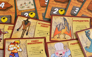 Настольная игра Гравити Фолз от Sovabooks, семейная игра с яркими иллюстрациями и фигурками для весёлого времяпрепровождения