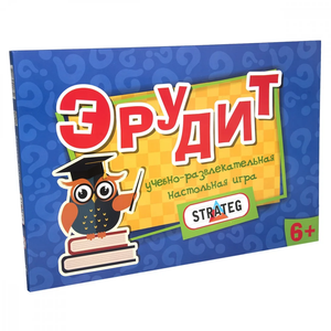 Настольная игра Ерудит от Sovabooks, развивающая логическое мышление и стратегию для веселых партий с друзьями.