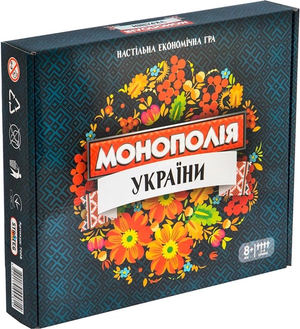Настольная игра Монополия Украины от Sovabooks, стратегическая игра для развития бизнес-навыков и развлечения.