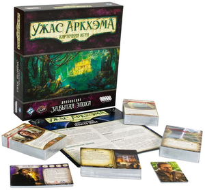 Карточная игра Ужас Аркхэма: Забытая эпоха от Sovabooks, настольная игра в жанре детектив и квест.