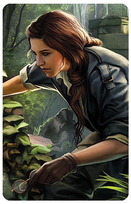 Карточная игра "Ужас Аркхэма: Забытая эпоха" от SOVABOOKS, изображение коробки с игровым дизайном и элементами игры