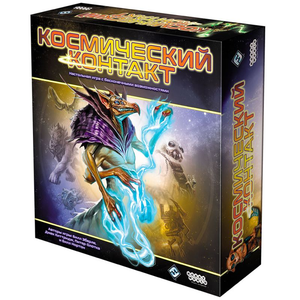Настольная игра "Космический контакт" от Sovabooks, увлекательная игра для вечеринок и развлечений с космической тематикой.
