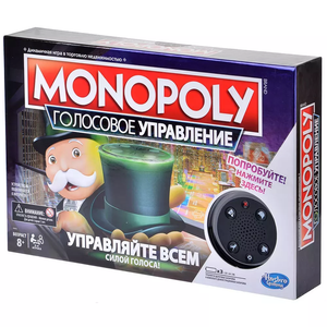 Настольная игра Монополия с голосовым управлением Sovabooks, стратегия для семейного развлечения, изображена на изображении.