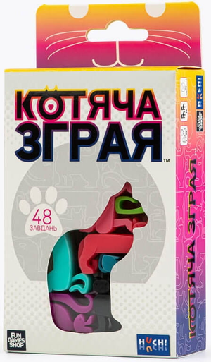 Головоломка Гра "Котяча зграя" от Sovabooks, яркая и сложная игра для развития логики и внимания.
