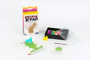 Головоломка "Котяча зграя" от Sovabooks, изображение игрового набора и элементов пазла для детей и взрослых