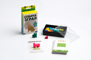 Гра-головоломка Собача зграя от Sovabooks, интеллектуальная игра для развития логики и внимания у детей.