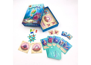 Детская настольная игра АкваФест от Sovabooks с ярким игровым дизайном и игровыми элементами для детей.
