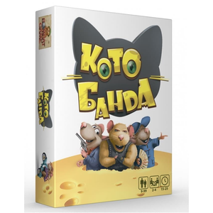 Настольная игра КотоБанда от Sovabooks — приключенческая настольная игра для развлечения и командных игр