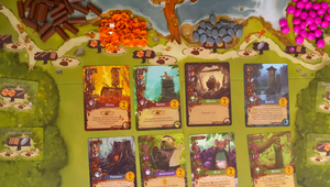Настольная игра Эверделл от Sovabooks, семейная настольная игра с красочной коробкой и игровым полем.