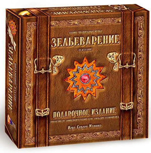Настольная карточная игра Зельеварение. Практикум от Sovabooks с красочными картами для веселых магических приключений.