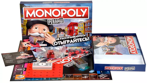 Настольная игра Монополия. Реванш от Sovabooks, стратегическая настолка для развлечений и семейных игр.