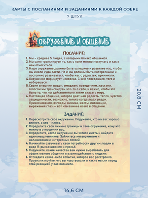 Психологическая метафорическая карта Жизнь как дом от Sovabooks, изображение карточки с иллюстрациями и названием.