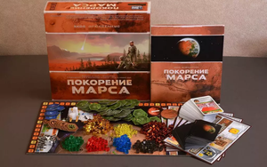 Настольная игра Покорение Марса от Sovabooks, семейная игра с красочной коробкой и игровым полем для всей семьи