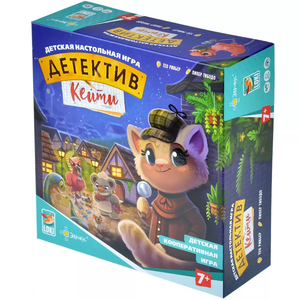 Настольная игра Детектив Кейти от Sovabooks, увлекательная игра для расследований и побегов.