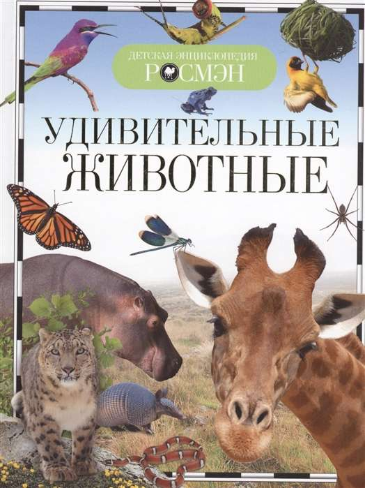 Детская книга "Удивительные животные" от SOVABOOKS с яркой обложкой о разнообразных животных для детей