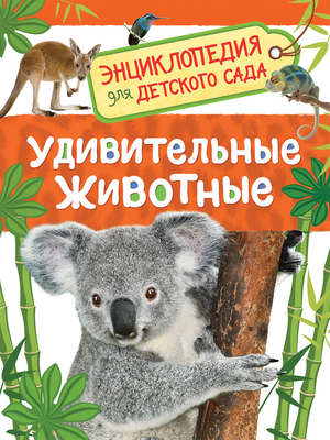 Книга для детей "Удивительные животные" Ирины Владимировны Травиной, иллюстрации на обложке, издание Sovabooks