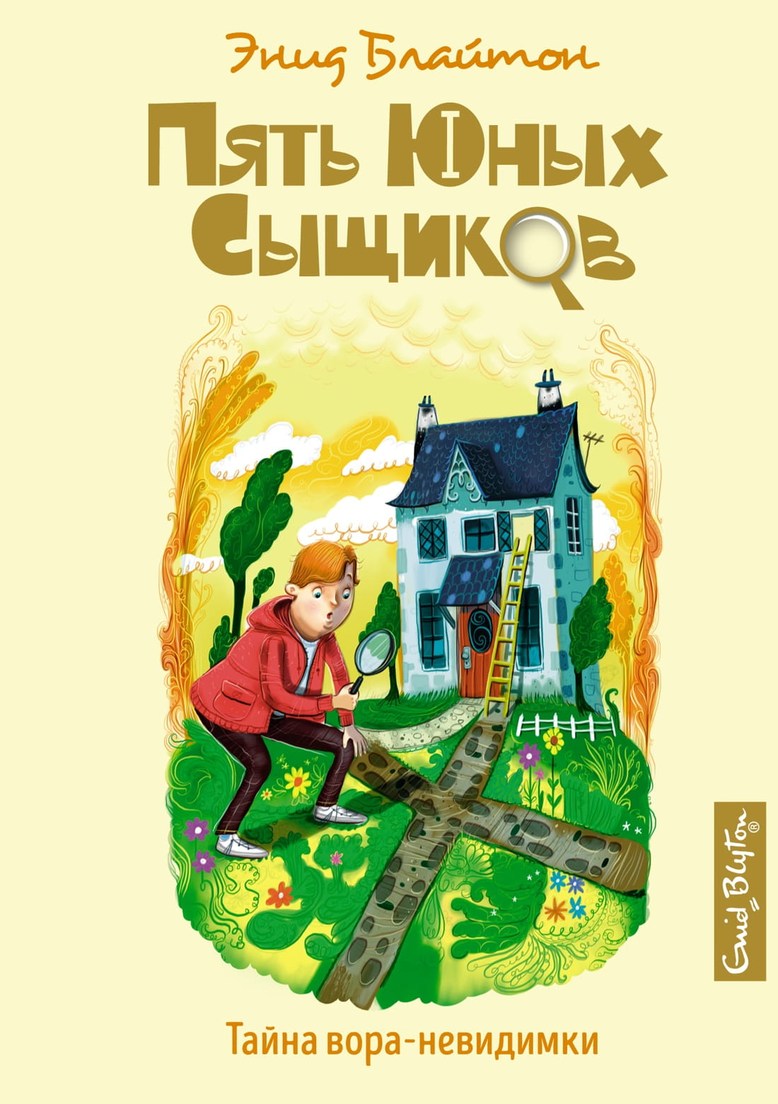 Обложка книги "Тайна вора-невидимки" для детей от издательства SOVABOOKS, иллюстрации и название на обложке