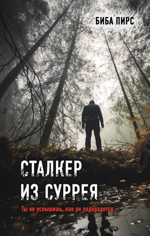 Обложка книги "Сталкер из Суррея" Пирс Б, российский роман в жанре триллер и детектив, издание Sovabooks