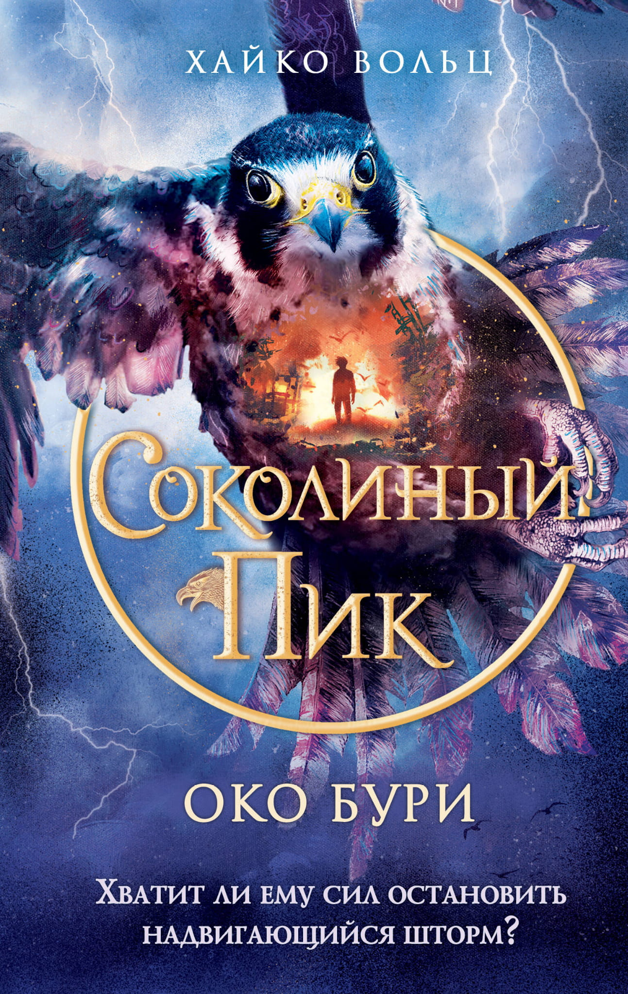 Книга "Соколиний пик. Око бури" — детская фантастическая и научно-фантастическая книга Sovabooks.