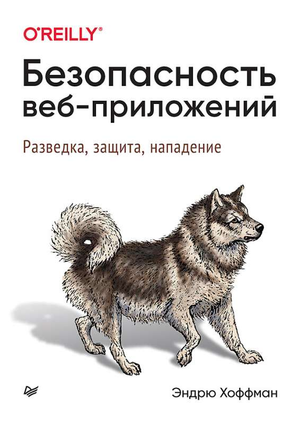 Книга "Безопасность веб-приложений" Элис Хоффман, российское издание по компьютерам и программированию, изображение обложки.