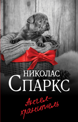 Обложка книги "Ангел-хранитель" Николас Спаркс, русское романтическое художественное произведение, издано Sovabooks.