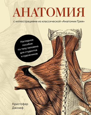 Обложка книги "Анатомия" Джозефа Кэмпбелла, русское издание по медицине, здоровью и фитнесу, от Sovabooks
