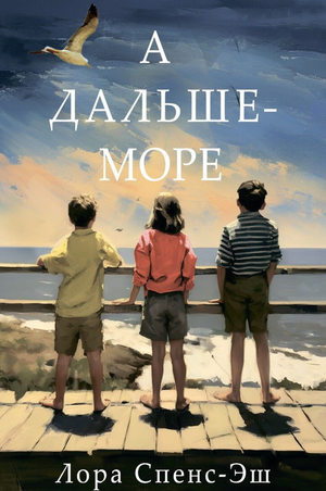 Обложка книги "А дальше – море" Лора Спенс-Эш, современная российская художественная литература, изображение на белом фоне